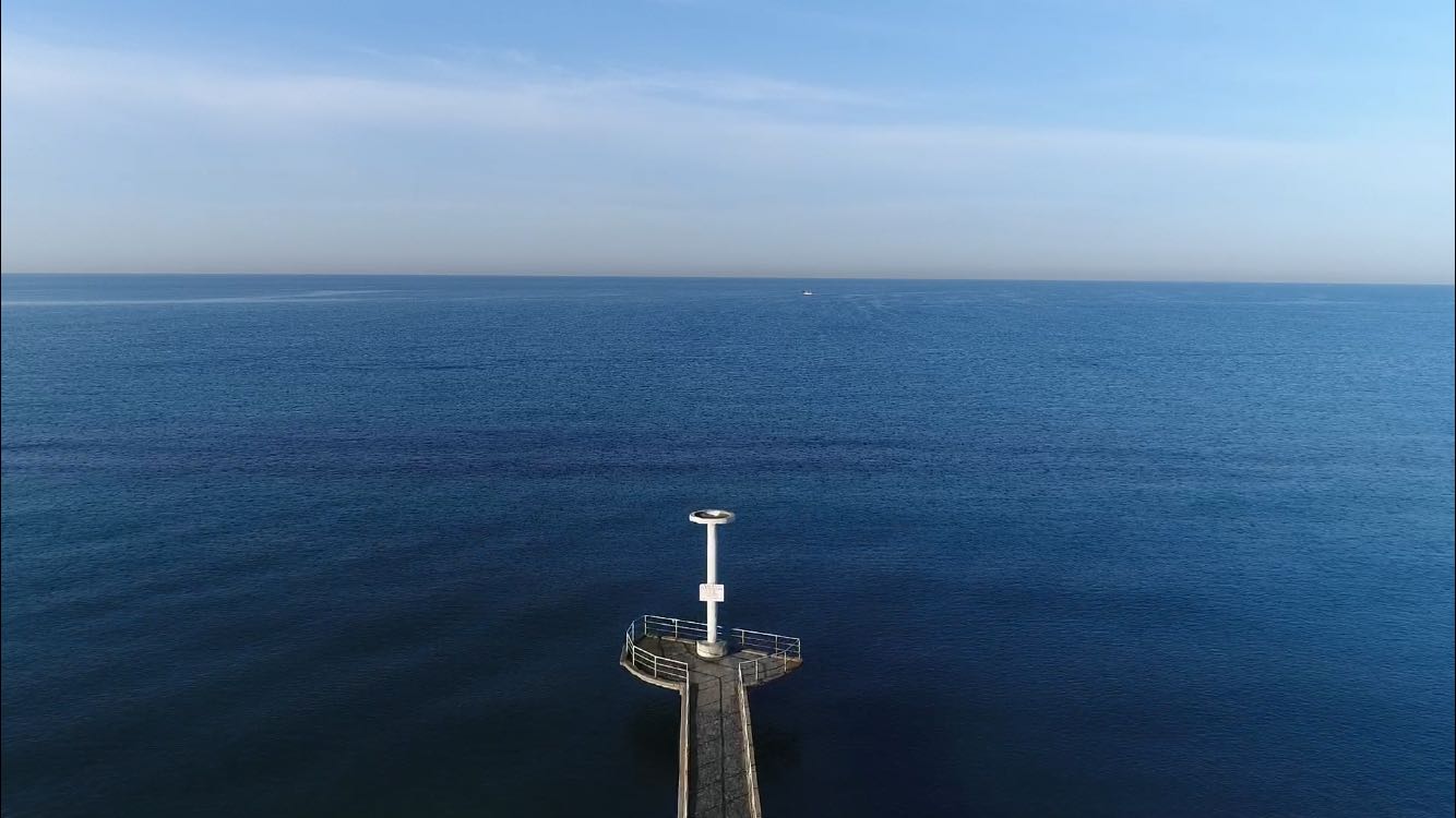 Nel blu di Ostia